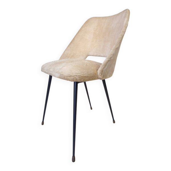 Chaise tonneau vintage