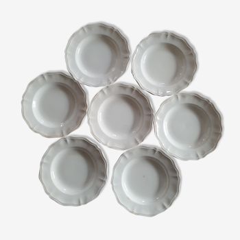 7 hollow plates sarreguemines