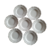 7 deep plates from Sarreguemines