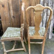 Lot de deux chaises Baroque Suedois