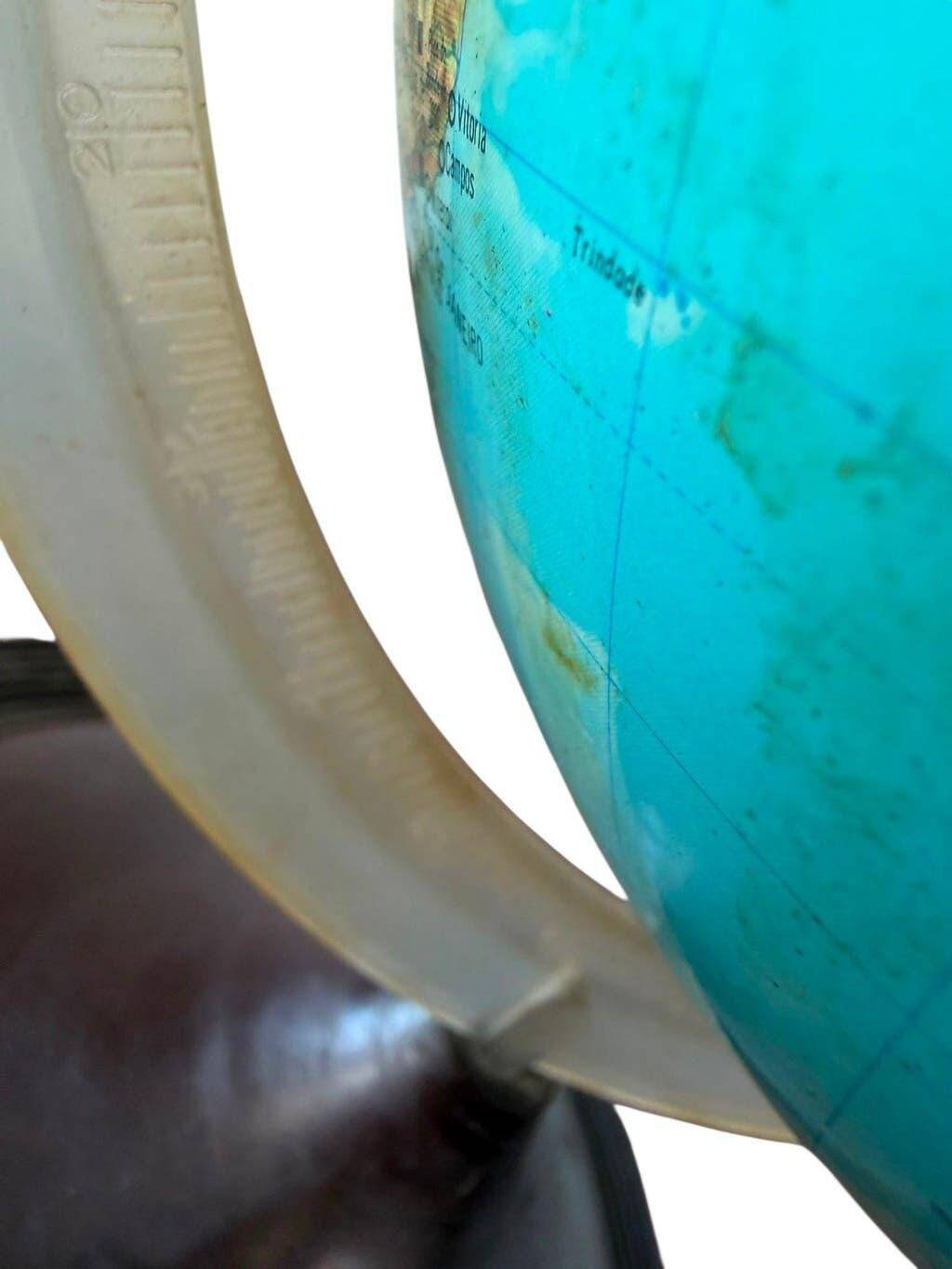 Small vintage globe / globe / decoration