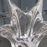 Daum crystal vase from the 70s height 28cm