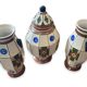 Set Of Vases Art Deco De La Faïencerie Wasmuël