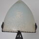 Art Nouveau shell lamp