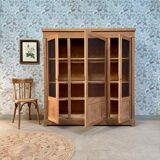 Bibliothèque ancienne en chêne (rénovée)