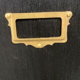 Black Parisian oak sideboard