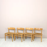 Set of 8 chairs by børge mogensen for karl andersson