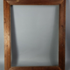 Old channel frame wood original gilding stucco 67x55 foliage 56x44.5 cm SB