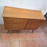 Vintage oak sideboard from the 60s
