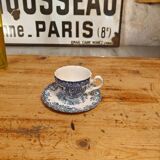 Tasse et soucoupe anglaise vintage