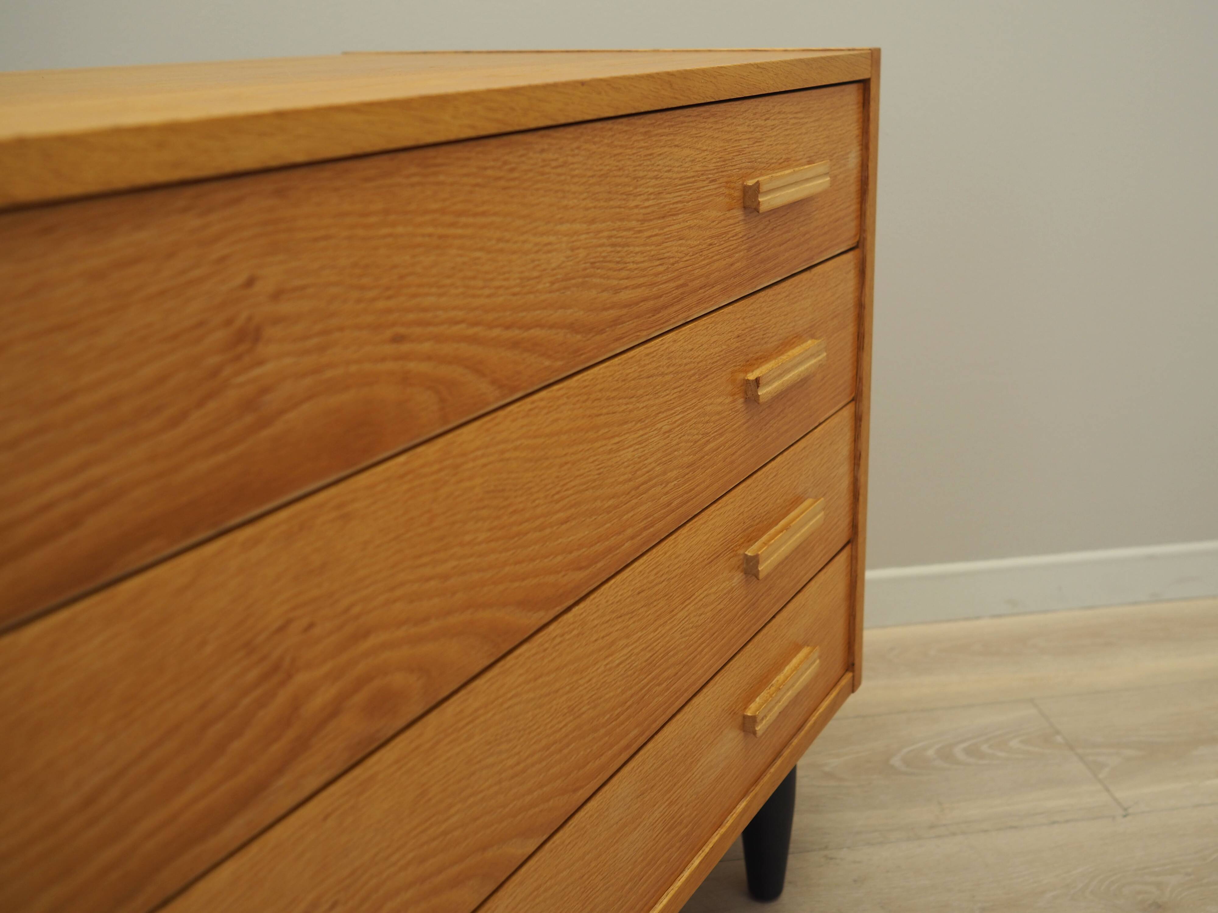 Ash chest of drawers, Danish design, 1970s, production: Denmark