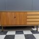 buffet en bois des années 1970