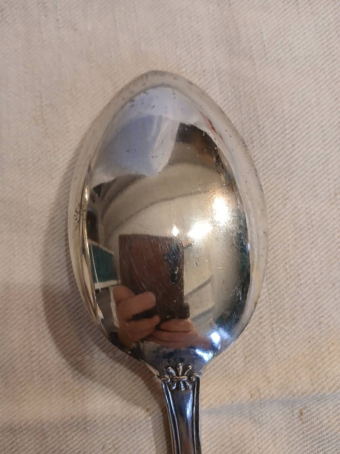 Antique flatware set for 51 place settings