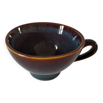 Speckled stoneware cup
