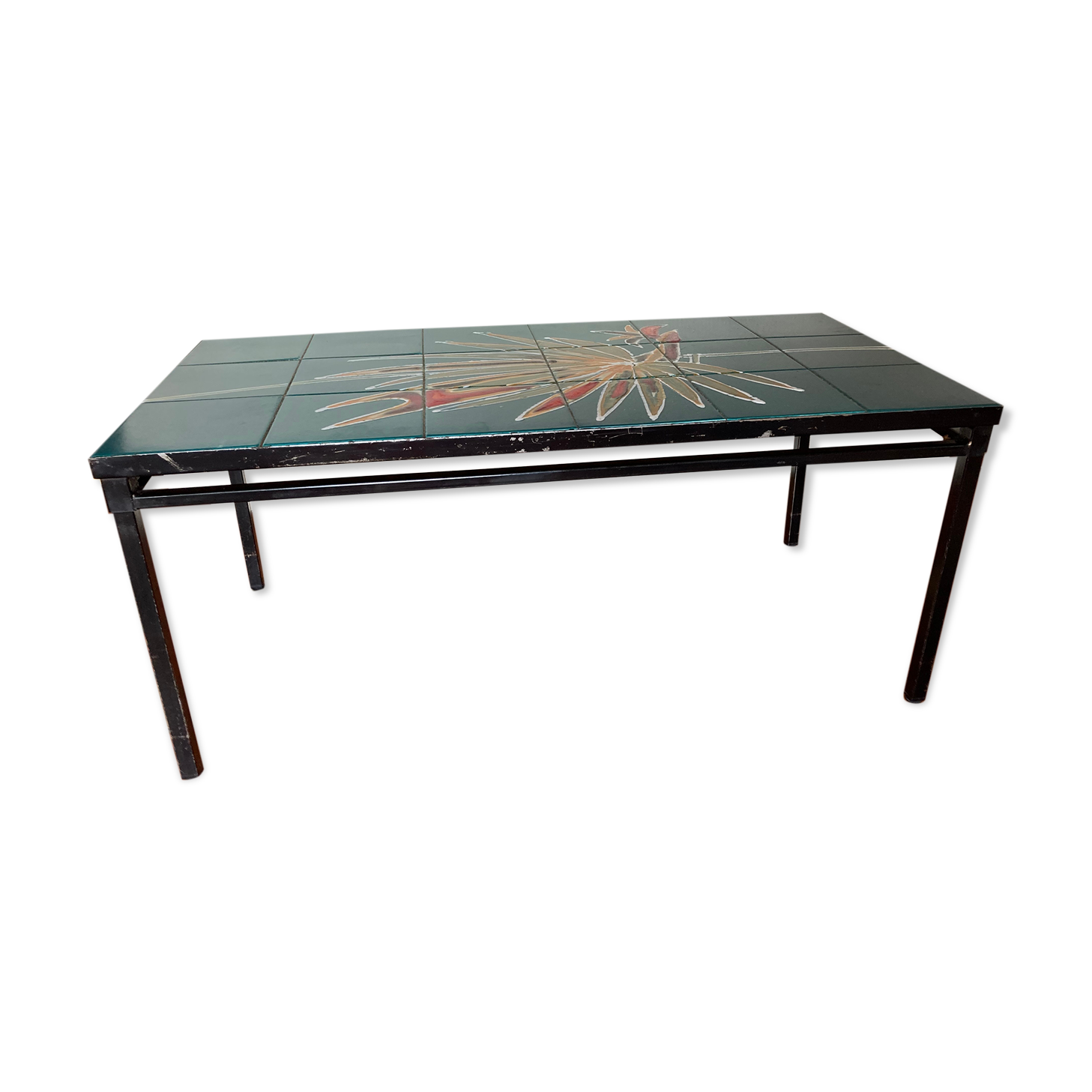 Vintage ceramic coffee table