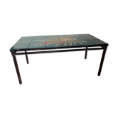 Table basse vintage en céramique