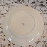 Round antique plate Badonviller