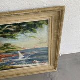 Peinture à l’huile Saint Raphaël Gus Buffa