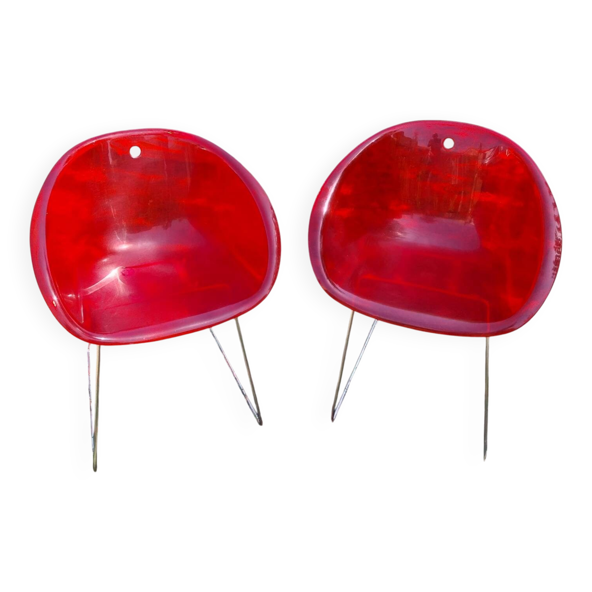 Gliss 921 armchairs for Pedrali