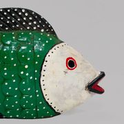 Poisson Bozo en bois (Mali)