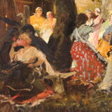 1930s painting signed by G. Chiacig