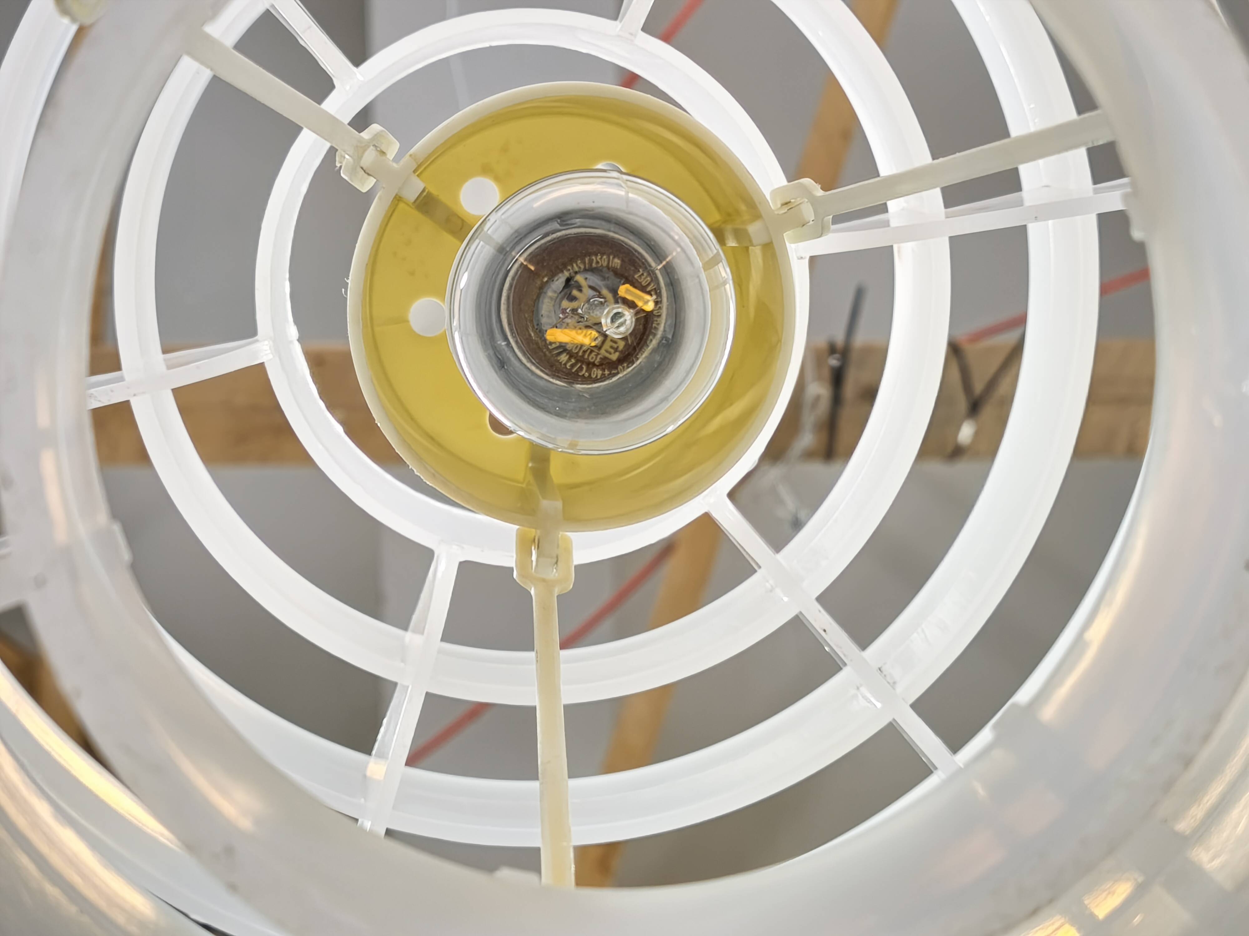1960s Czechoslovak Space Age UFO Pendant Lamp