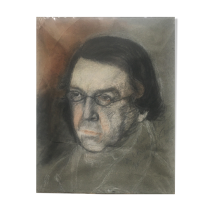 Tableau pastel Portrait de mon