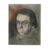 Tableau pastel "Portrait de mon aïeul" 1840 par Théodore Nachtsleim