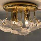 1980' Murano Flower Ceiling Light