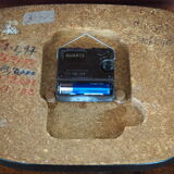 "Flash" pendule in green water formica from the 50s/60s