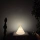 “Kilimanjaro” lamp by Sergio Asti for RAAK Amsterdam opal glass