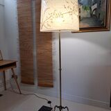 Brass floor lamp