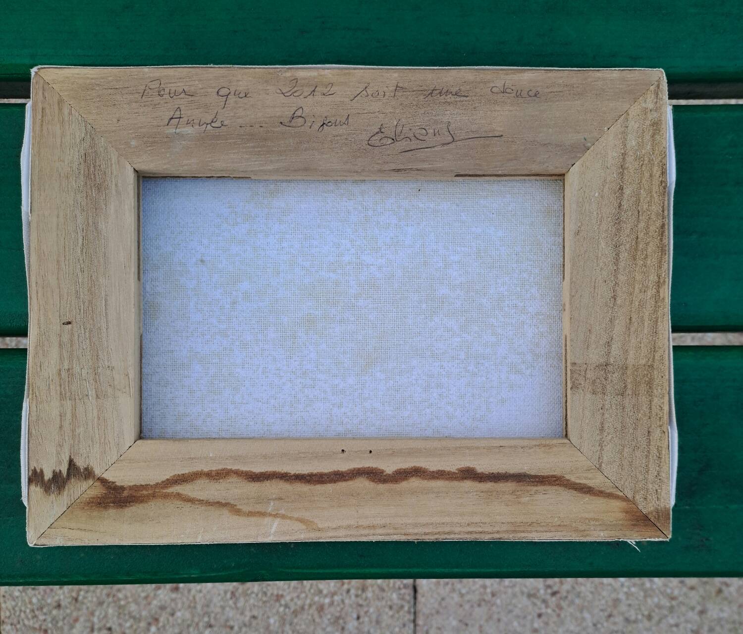 Oil on canvas basket and flowers signed