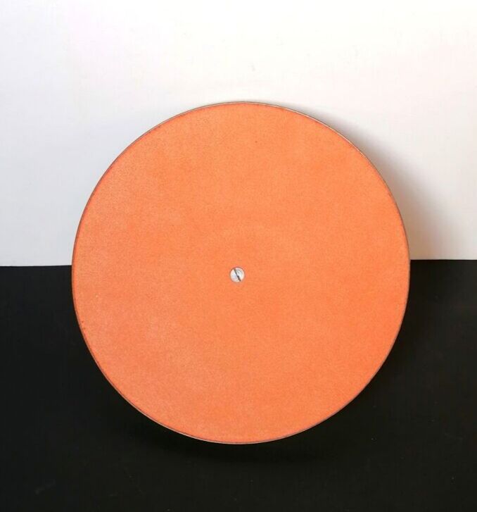 Plateau à fromage bois marqueterie de paille années 70