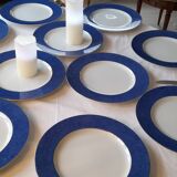 Assiette de présentation jl coquet limoges avec liezret or