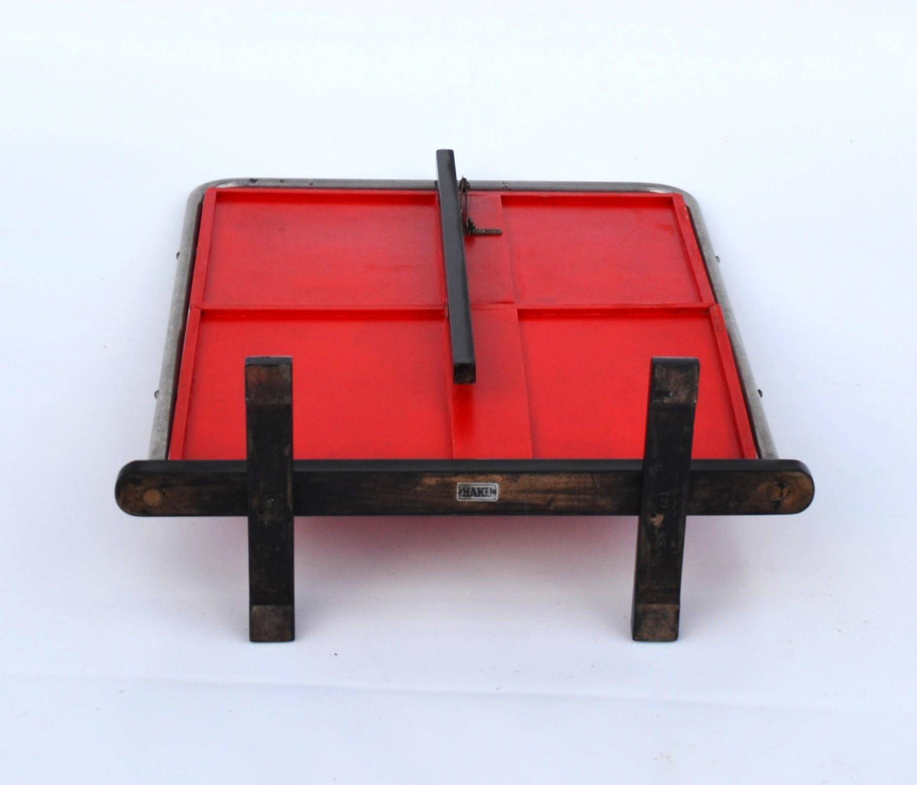 1930s Modernist folding table from Metz & Co Amsterdam