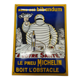 Michelin bibendum enamel plate