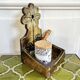 Ceramic catch-all/soap dish Le Trident 1960s/70s Vallauris