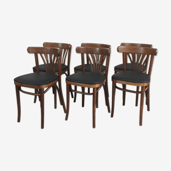 Set of 6 chairs bistro