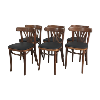 Set of 6 chairs bistro