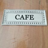 Sheet advertising plate