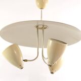 Vintage 1950s pendant lamp by H. Busquet for Hala Zeist