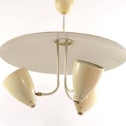 Vintage pendant lamp from the 1950s by H. Busquet for Hala Zeist.