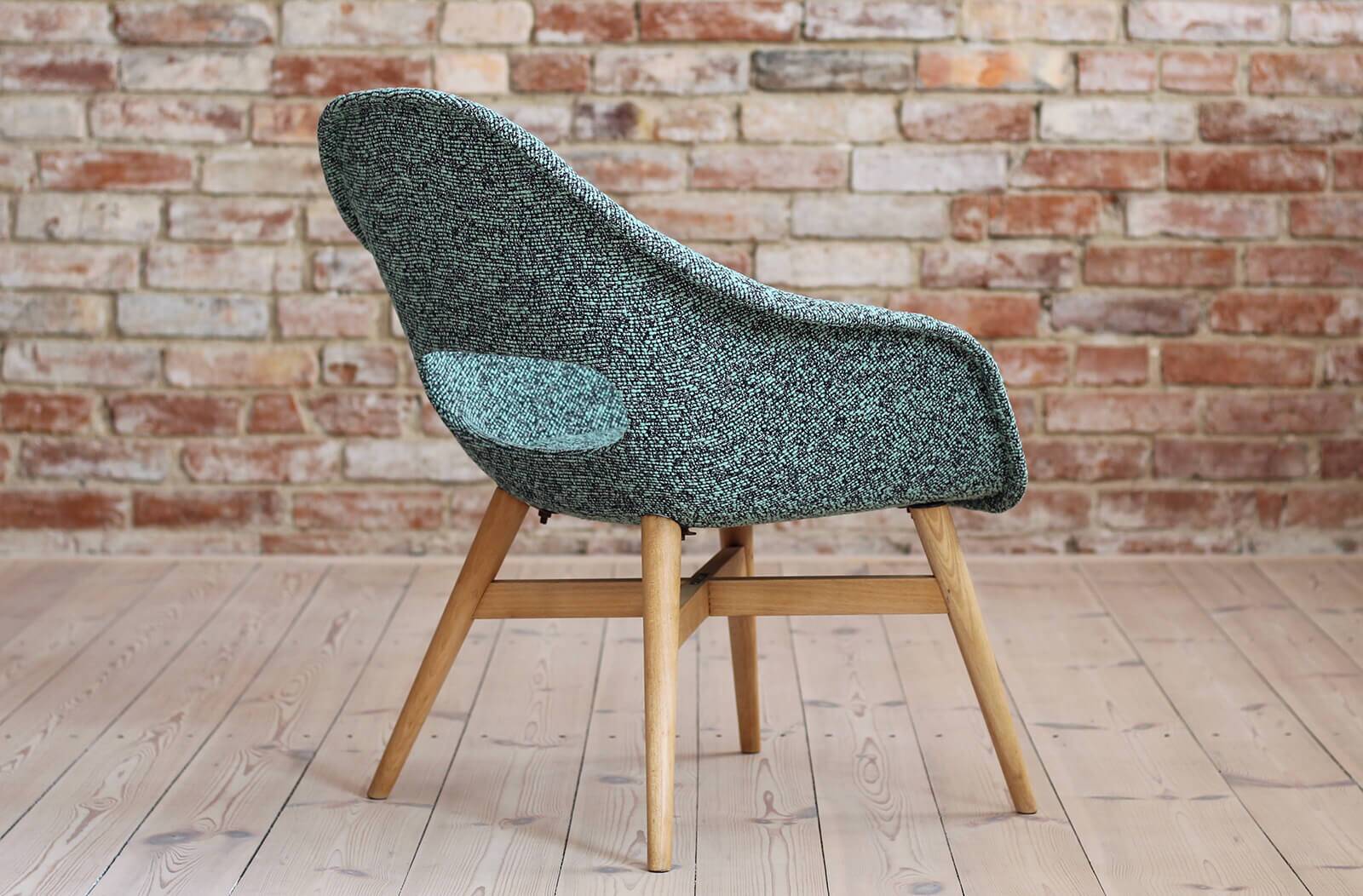 Set of 2 Lounge Chairs designed by Miroslav Navrátil, 1950s, Czech Republic