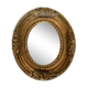 Small old mirror in gilded wood