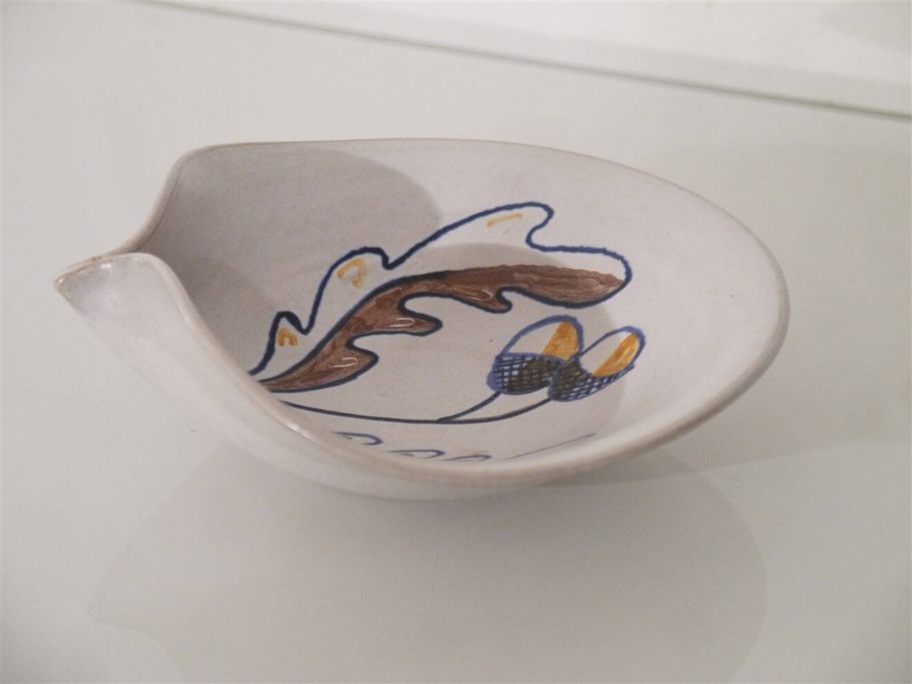 Swedish ceramic catchall from the 1960s.