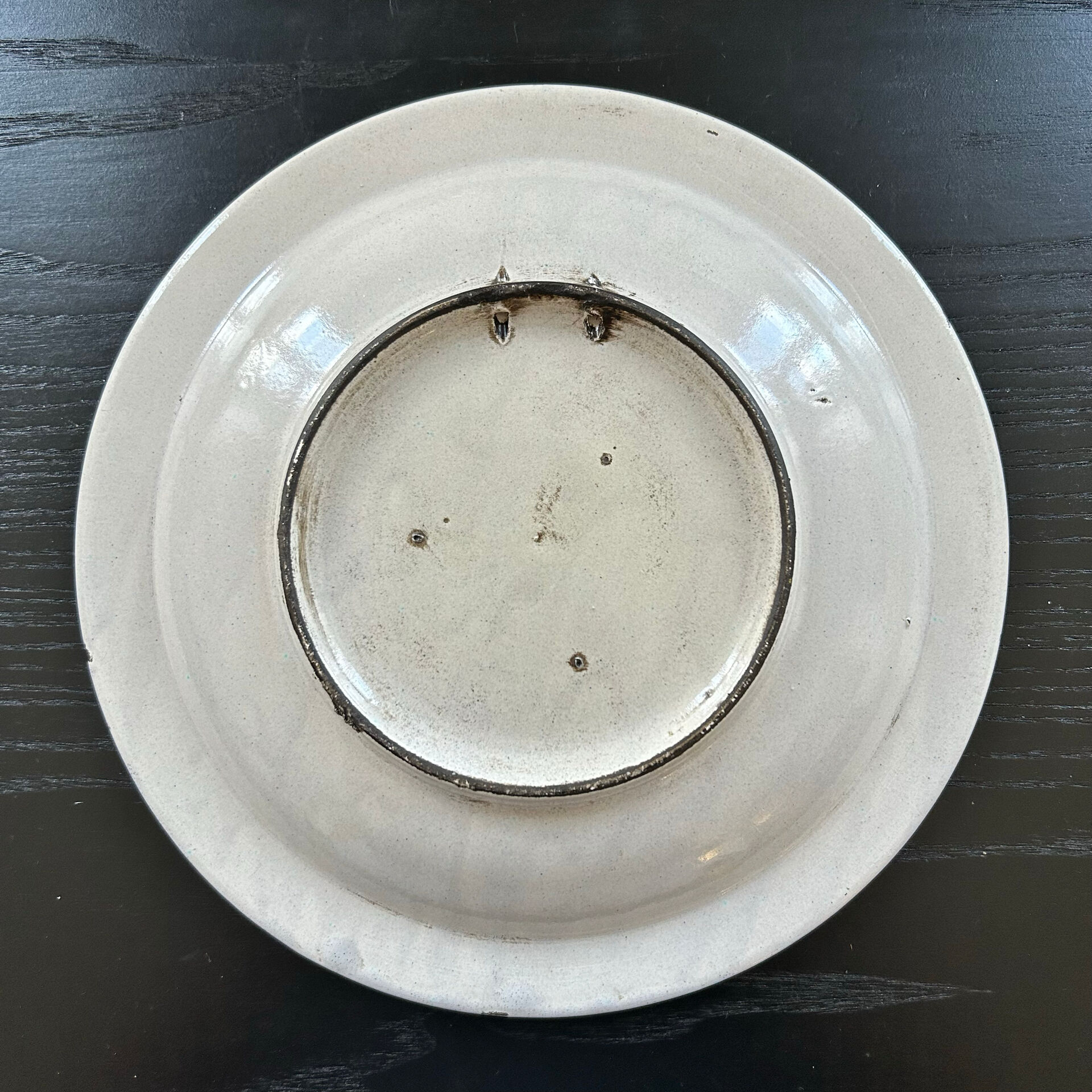 Collection de 2 plats botaniques made in Italy