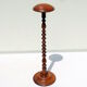 Large old wooden hat holder