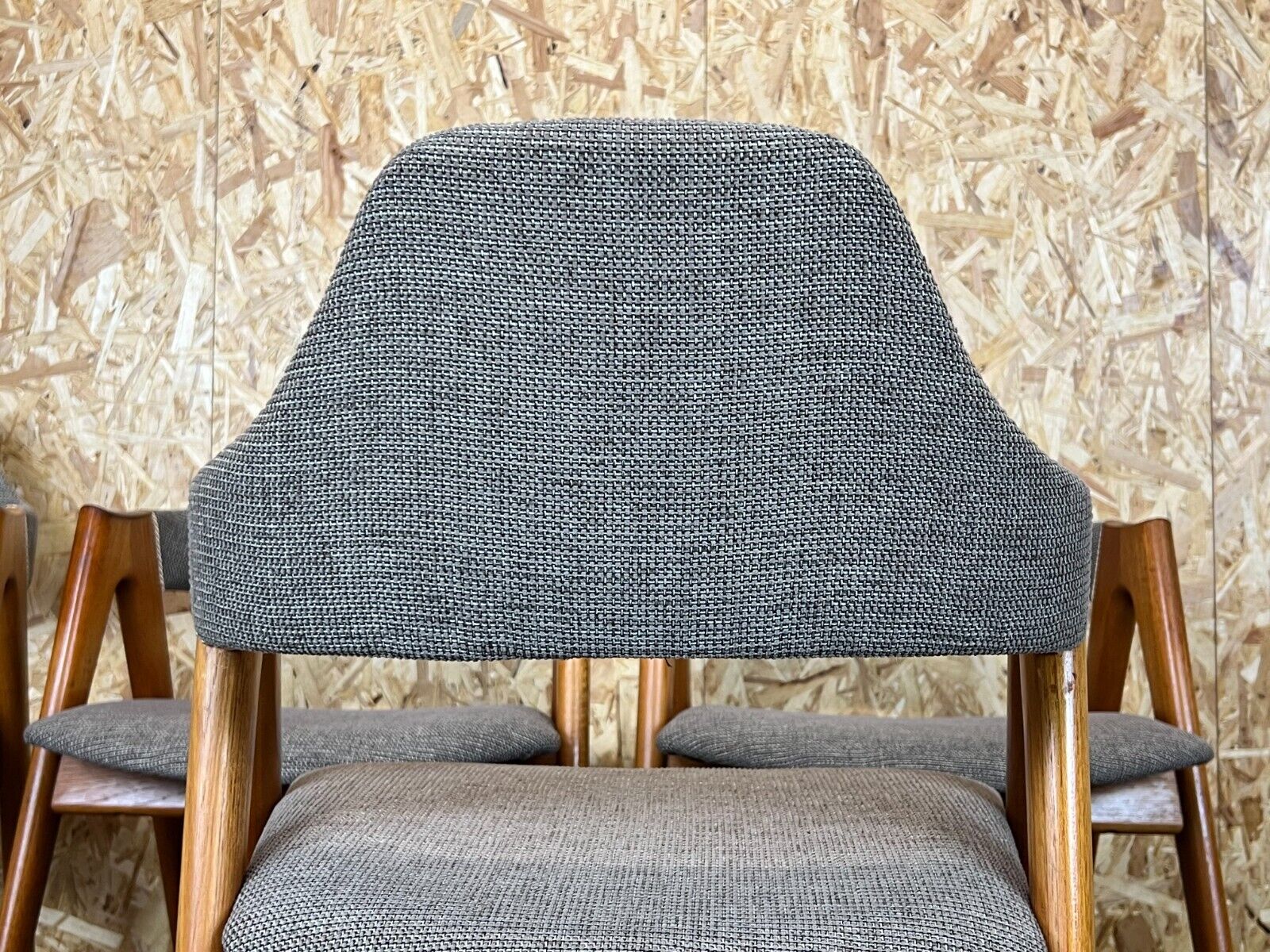 Set of 4 teak chairs by Kai Kristiansen for Sva Møbler Danish Design 60s 70s