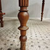 Antique table desk table dining table walnut 72x120 cm